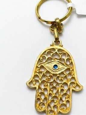 Evil Eye Hamsa Keychain 🧿